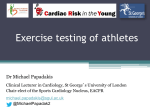 Role of exercise stress test in the assessment of athlete