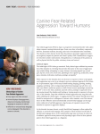 Canine Fear-Related Aggression Toward Humans
