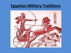 Egyptian Military Traditions