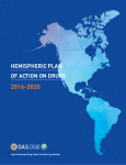 Hemispheric Plan of Action on Drugs 2016-2020 - CICAD-OAS