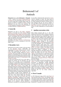 Bohemond I of Antioch