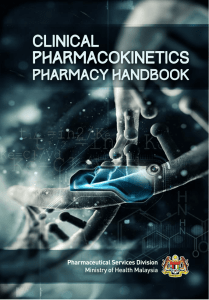 Clinical Pharmacokinetics Pharmacy Handbook