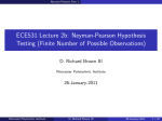 Neyman-Pearson Hypothesis Testing - spinlab