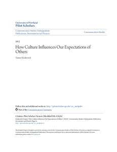 How Culture Influences Our Expectations of Others