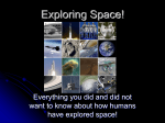 Exploring Space!