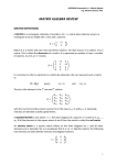 APPENDIX Matrix Algebra