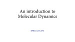 An introduction to Molecular Dynamics
