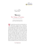 Mercy: The Stamp of Creation