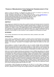 Presence of Mycobacterium Avium Subspecies