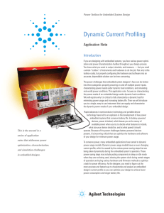 Dynamic Current Profiling