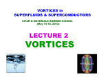 vortices - University of Toronto Physics