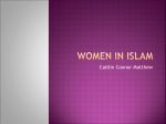 Women In Islam - Elgin Academy