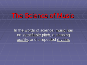 The Science of Music