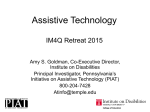 Assistive Technology - Institute on Disabilities