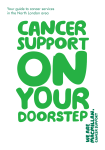 Your guide to cancer services in the North London area