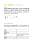 Chemical Family Ketones