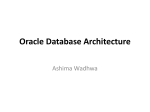 12_Oracle Database Architecture