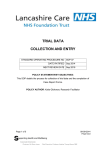 trial data - Lancashire Care NHS Foundation Trust