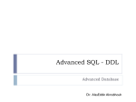 Lesson04 Advanced SQL