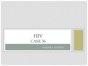 Case 36 AIDS with Opportunistic Infections