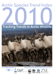 Arctic Species Trend Index - Conservation of Arctic Flora and Fauna