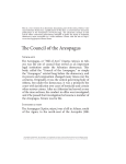 e Council of the Areopagus