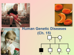 6.7 Human Genetic Diseases