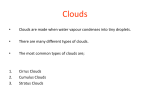 Clouds - Mr Young`s Geography Blog