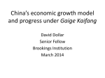 Figure 1. GDP per capita in China and East Asian neighbors