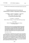 CONDUCTANCE FLUCTUATIONS IN MICROSTRUCTURES OF