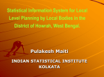 Statistical Information System for Local Level Planning By Local