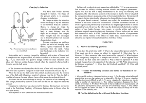 Charging by Induction