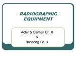 radiographic equipment