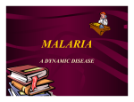 Malaria - a dynamic disease - KwaZulu