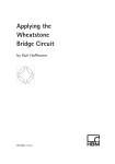 Applying the Wheatstone Bridge Circuit