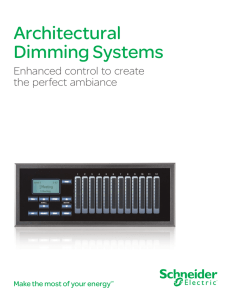 Architectural Dimming Systems