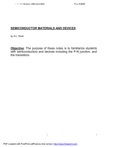 semiconductor materials and devices