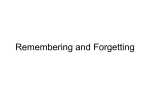 remembering-and-forgetting
