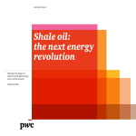 Shale oil: the next energy revolution