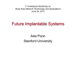 Future Implantable Systems