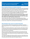 Information for Patients Receiving Radiation Therapy