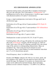 Sex chromosome abnormalities