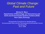 Global Climate Change: Past and Future