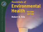 Environmental Health Chapter 2 Environmental Epidemiology