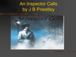 An Inspector Calls by JB Priestley