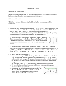 Homework 27 Answers #1 Hint: Use the defect theorem 4.8.2. #2