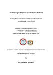 Arthroscopic Supra-scapular Nerve Release - Mch-Orth