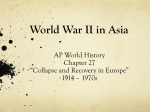 AP WW2 Asia