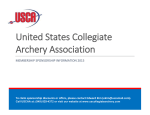 United States Collegiate Archery Association