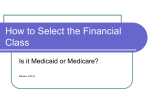 How to Select the Financial Class 2014